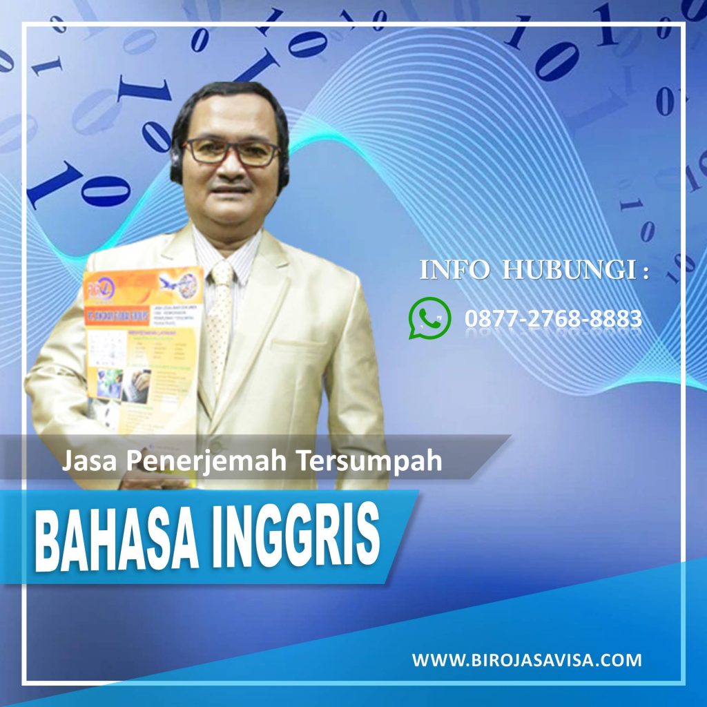 Jasa Penerjemah Tersumpah Visa Bahasa Asing Profesional di Mustika Jaya Bekasi Hubungi 0877 2768 8883