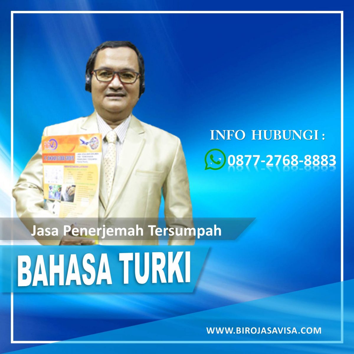 Info Jasa Penerjemah Tersumpah Bahasa Turki Resmi dan Berpengalaman di Pasirsari Bekasi, Hubungi 0877 2768 8883