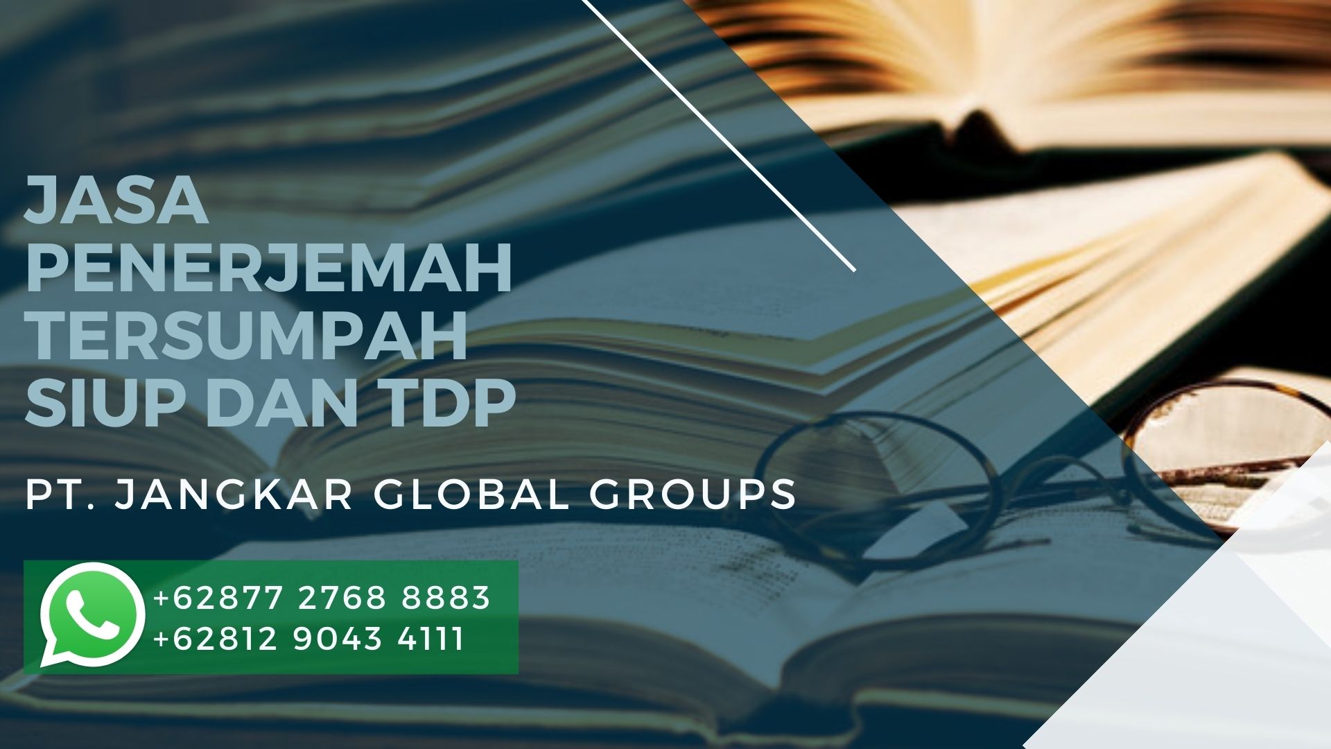 Jasa Penerjemah Tersumpah Murah Untuk SIUP dan TDP Resmi dan Akurat di Cisoka Kabupaten Tangerang, Hubungi 0877 2768 8883