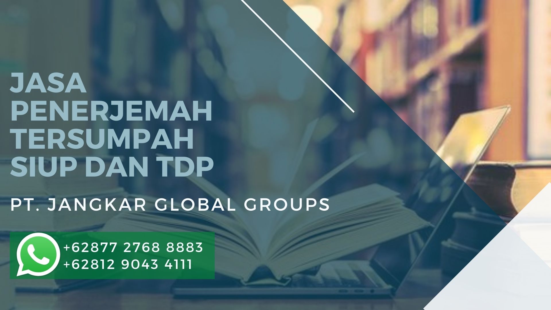 Jasa Penerjemah Tersumpah Murah Untuk SIUP dan TDP Berkualitas dan Terpercaya di Rawa Mekar Jaya Tangerang Selatan, Hubungi 0877 2768 8883