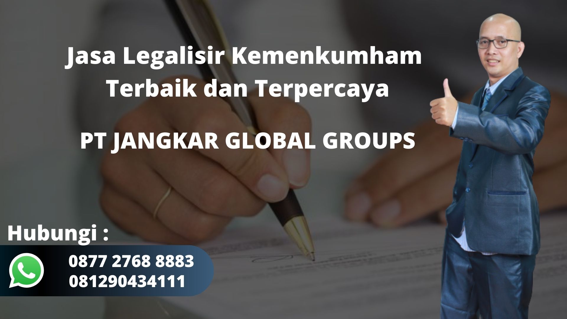Jasa Legalisir Kemenkumham Profesional dan Berkualitas di Sukadiri Kabupaten Tangerang, Hubungi 0877 2768 8883